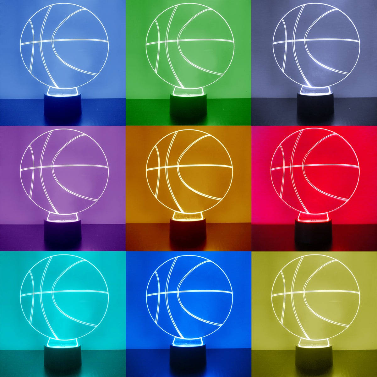 Minnesota Timberwolves Basketball LED Light Sports Fan Lamp – mirror ...