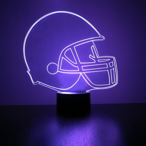 create your football helmet Wood Shape - NFL DIY Helmet - Craft Add the colors and logo of your favorite team and create wood football helmet yard signs and wall decor. Custom College Football Team Builder: